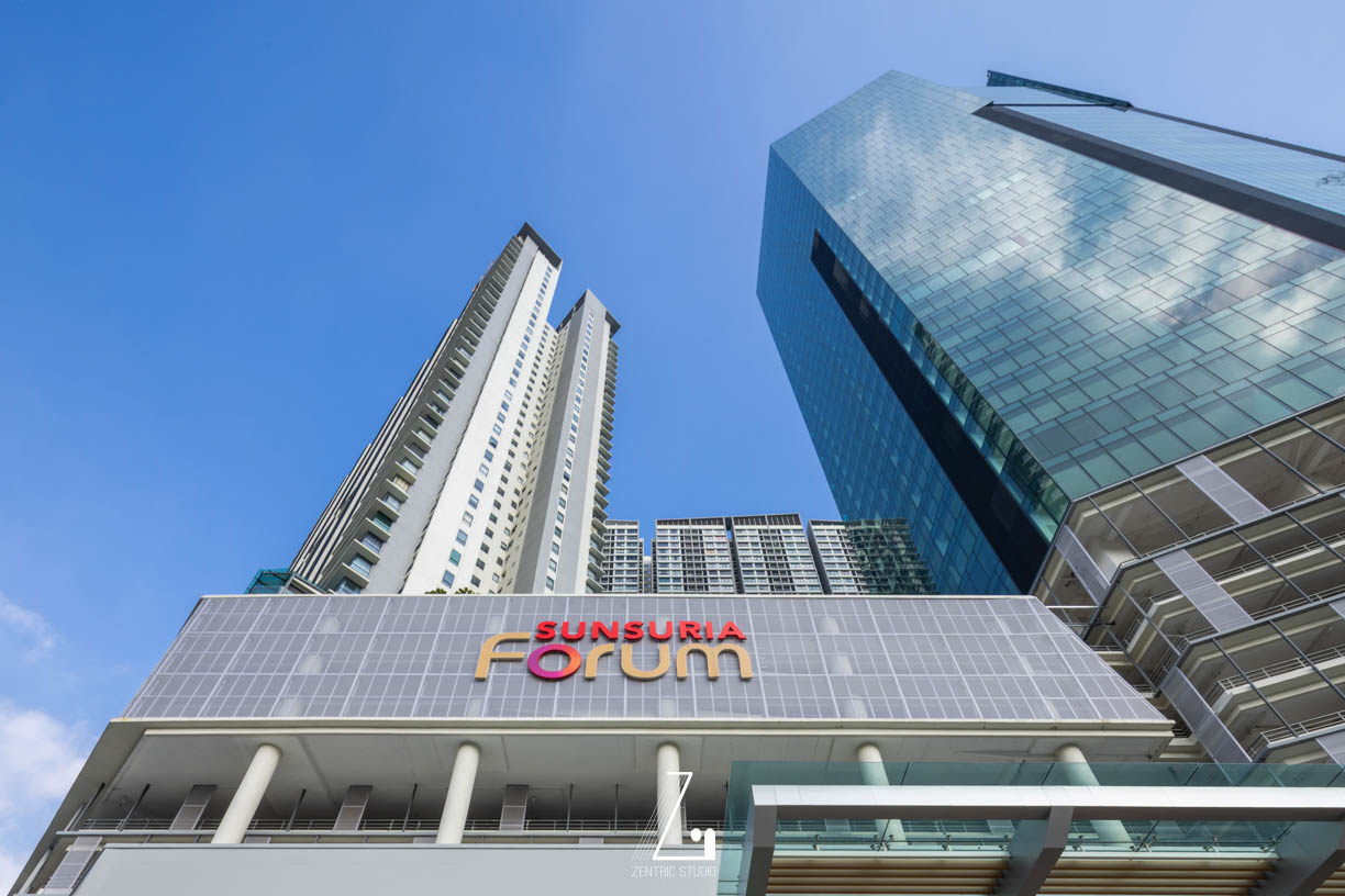Exterior view of Sunsuria Forum in Setia Alam